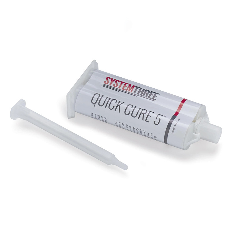 Quick Cure 5 Minute Epoxy Adhesive - Size:1.6-oz